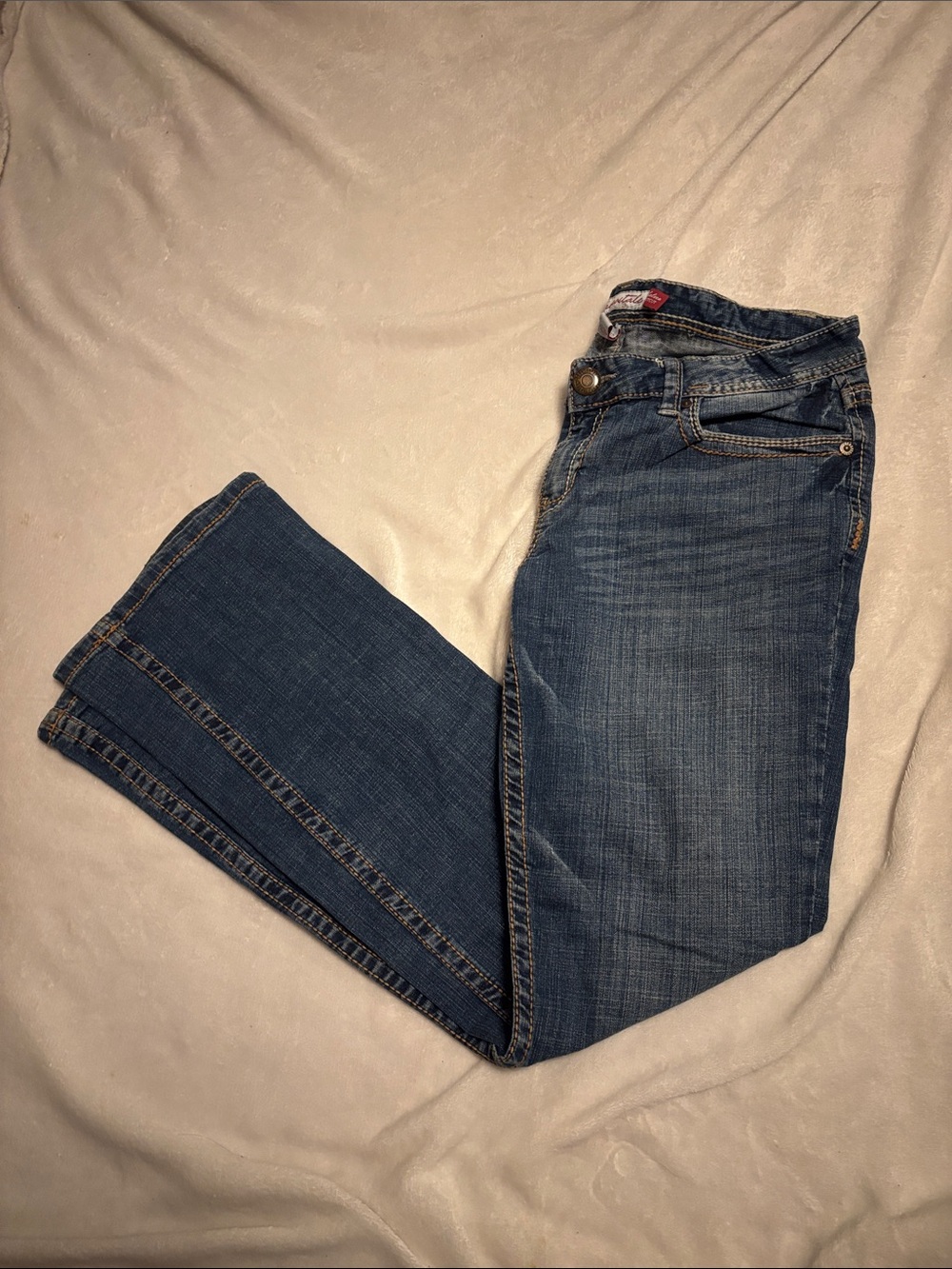 Aeropostale Women's Medium Blue Bootcut Jeans